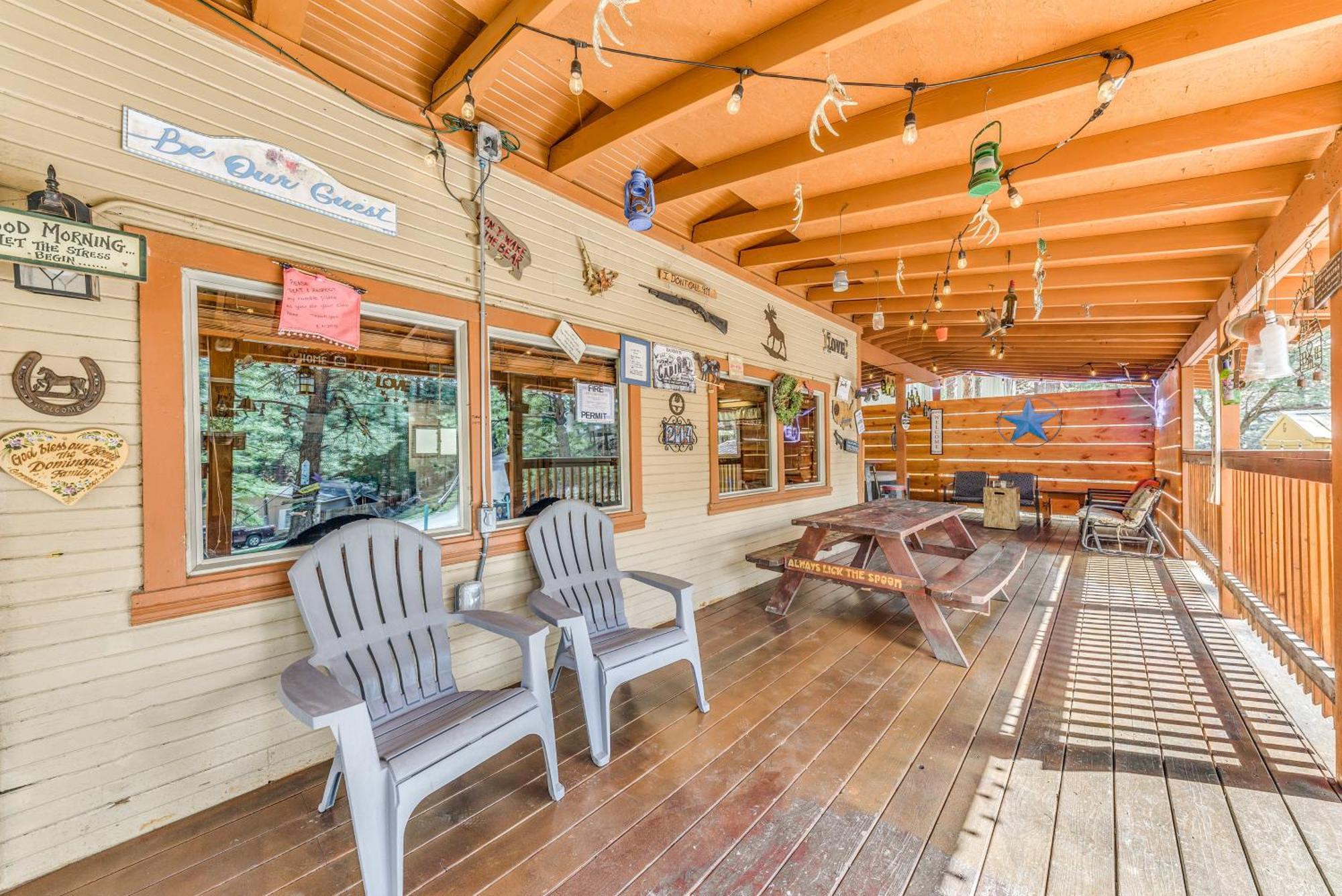 Ruidoso Cabin With Hot Tub - 2 Mi To Grindstone Lake Zewnętrze zdjęcie