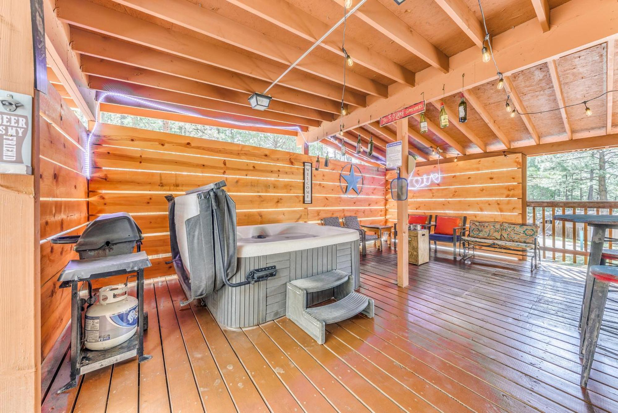 Ruidoso Cabin With Hot Tub - 2 Mi To Grindstone Lake Zewnętrze zdjęcie