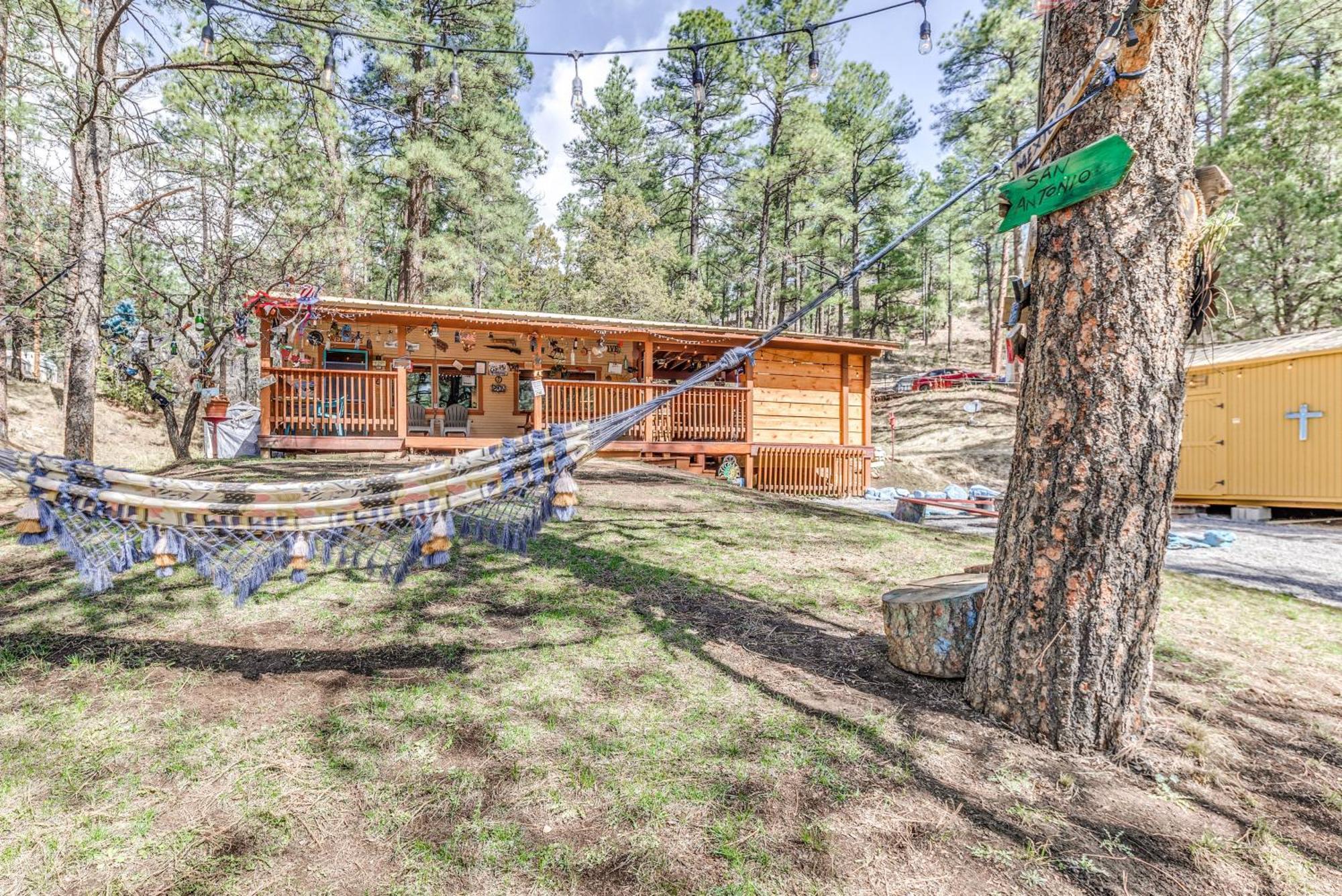 Ruidoso Cabin With Hot Tub - 2 Mi To Grindstone Lake Zewnętrze zdjęcie